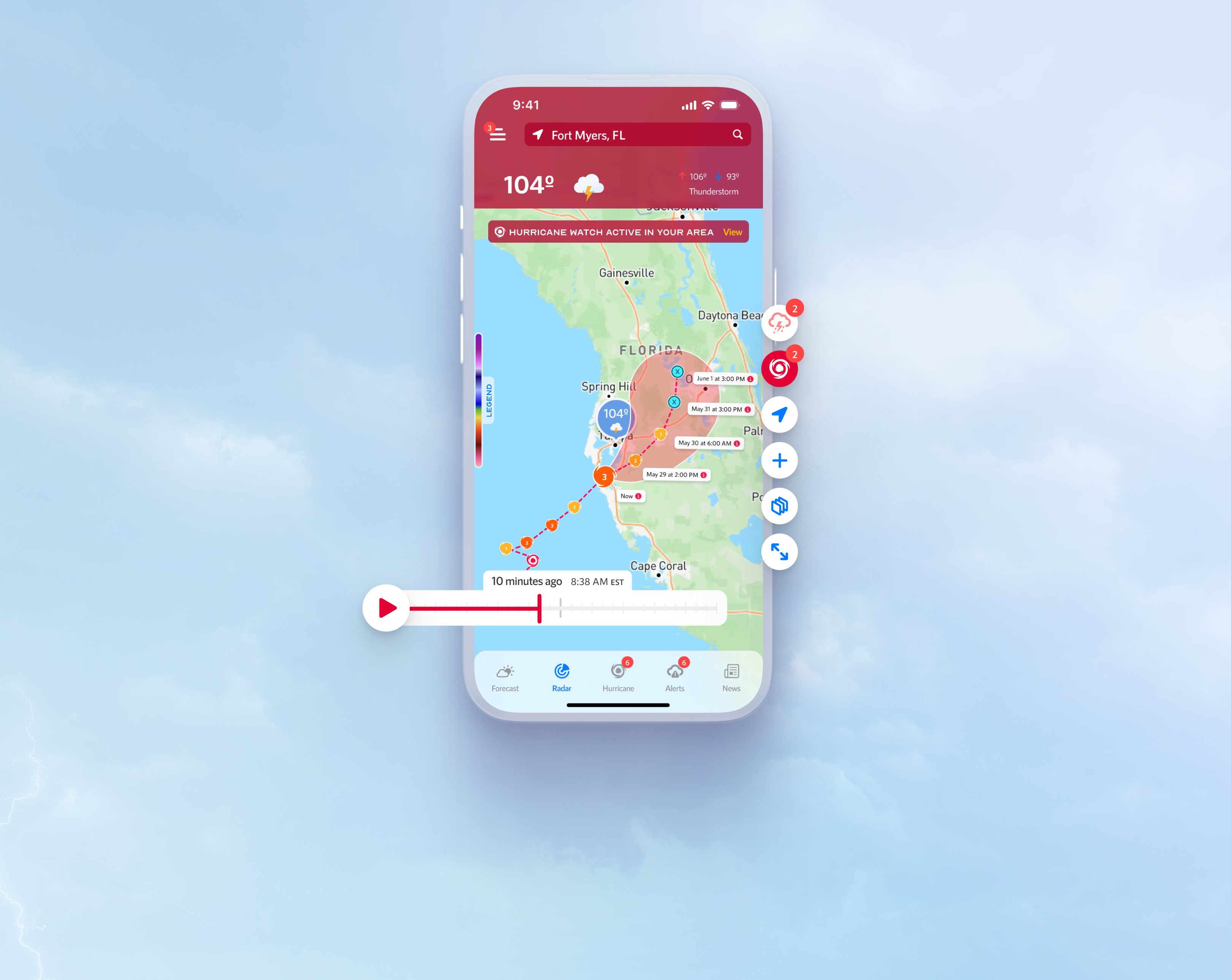 NOAA Weather Radar App