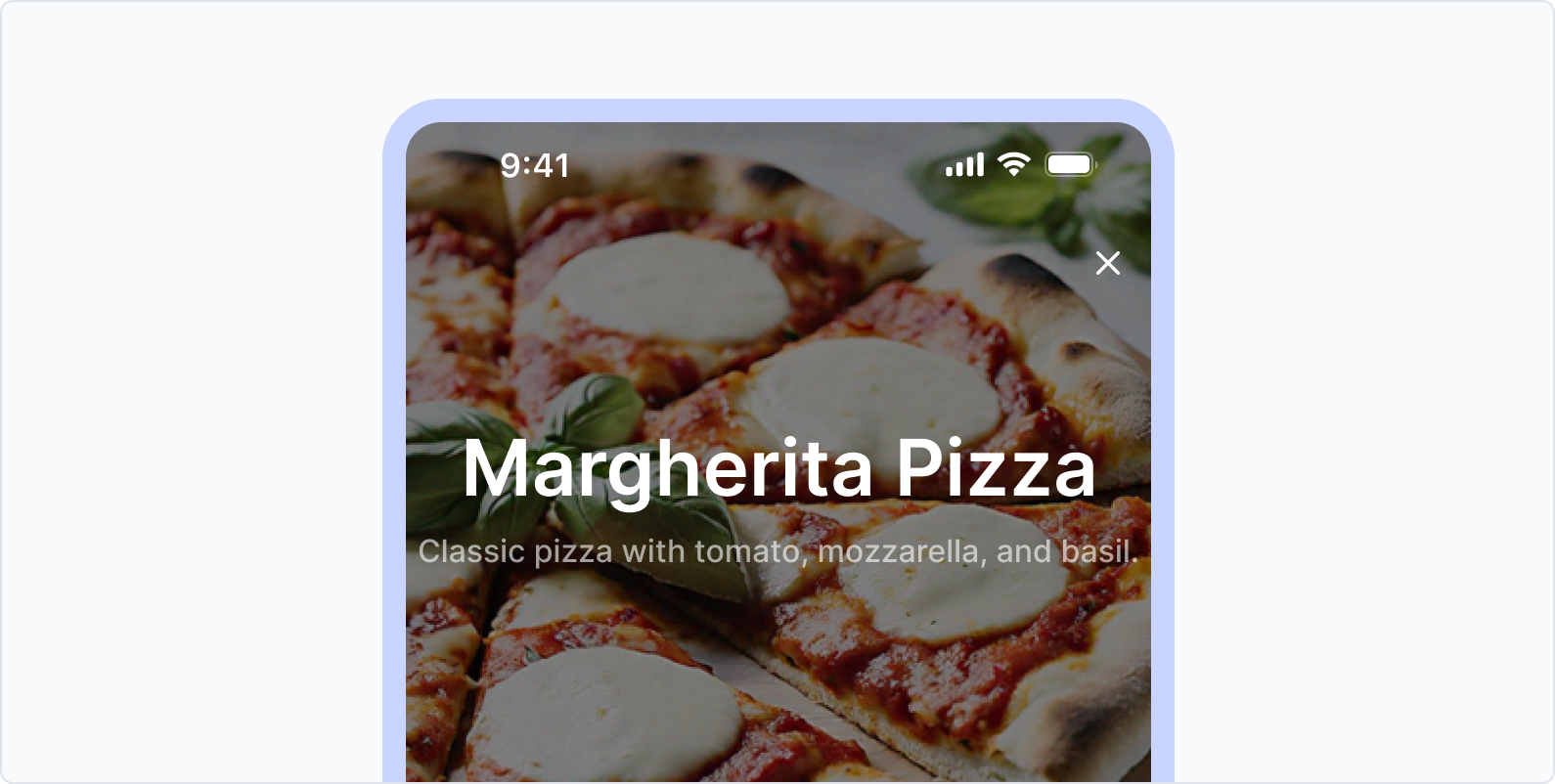 Display role — app screenshot